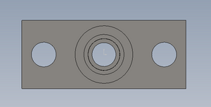 RE-81693: Port Block for 3-Piece Flat Panel Tool