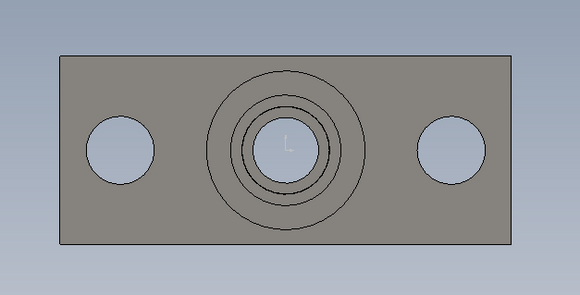 RE-81693: Port Block for 3-Piece Flat Panel Tool