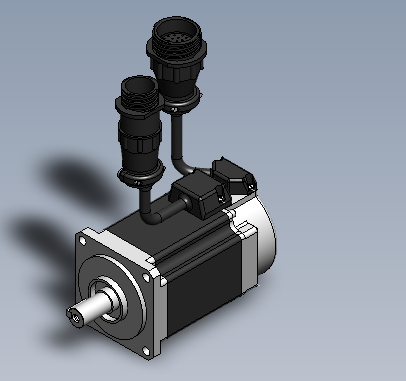 RP-1784: Motor, Servo, 1.3NM, 5000 RPM, 17 Bit Serial Feedback