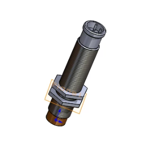 RP-13871: Inductive Sensor, N.O., M12 connector, PNP, non flush mount
