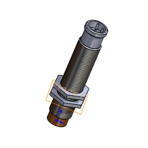 RP-15676: Inductive Sensor, N.C., M12 connector, PNP, non flush mount