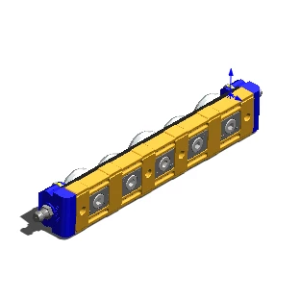 RP-15305: Rollon Carriage, N-version slider, long, NTE, 5 rollers