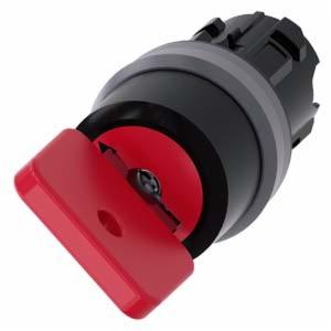 RP-10735:  Switch, Keyed Selector, Red, 2 Position, Momentary, Key# 73037, OMR Lock,22.5mm
