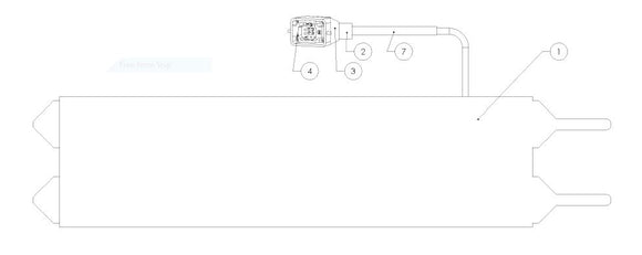 RE-49380: Degas and Fill - Resin Pail Heater Assembly