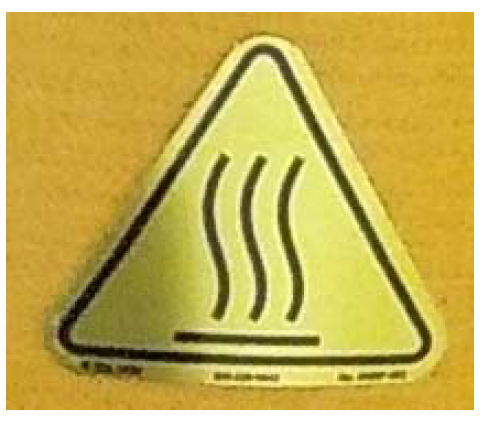 RE-45316: Standard Injector - Yellow Caution Triangle