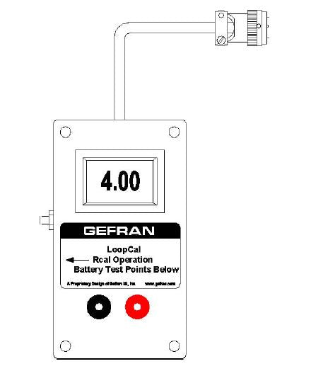RP-20199: Gefran transducer, loop-cal, 4-20mA, 8 pin